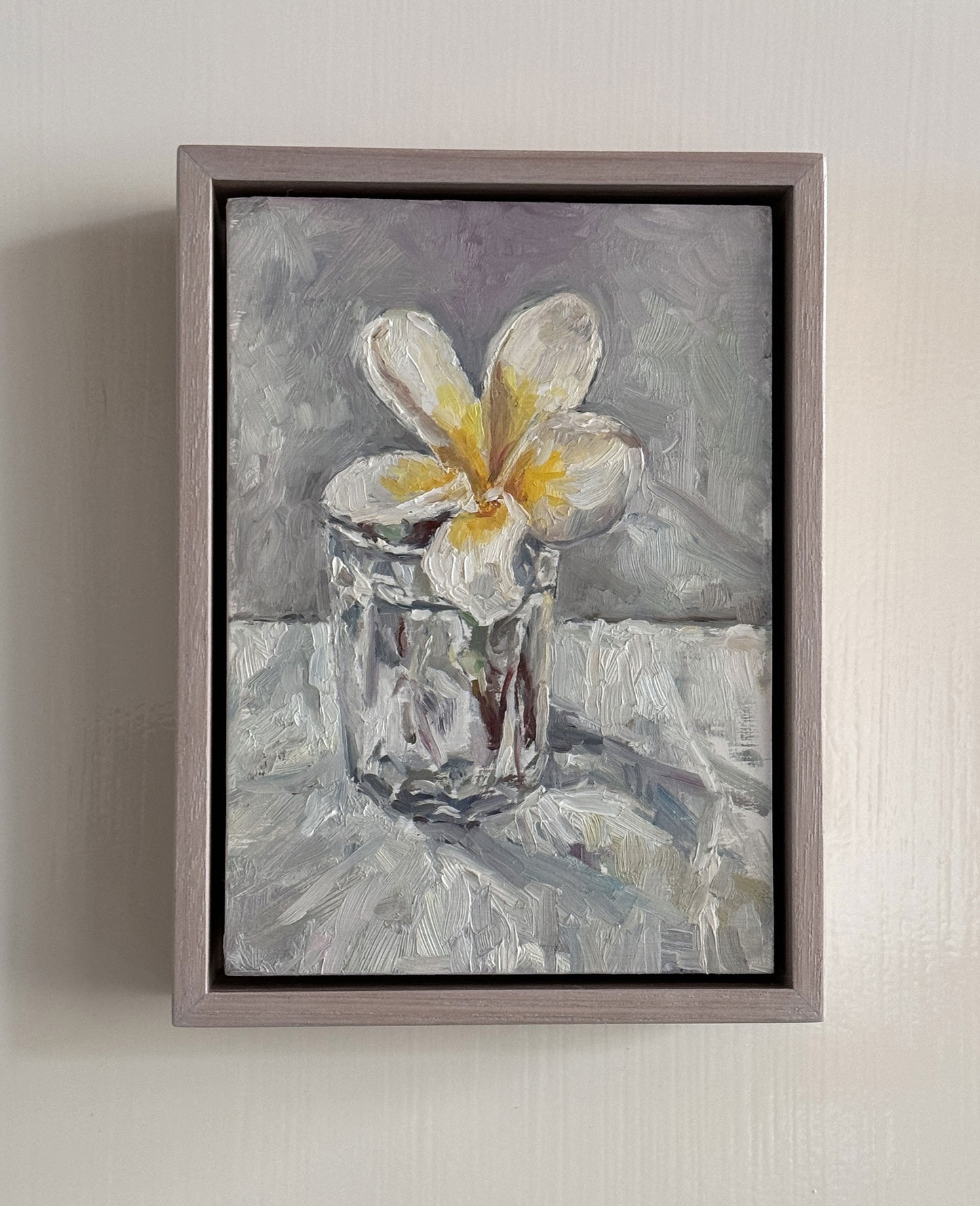 Frangipani in Glass