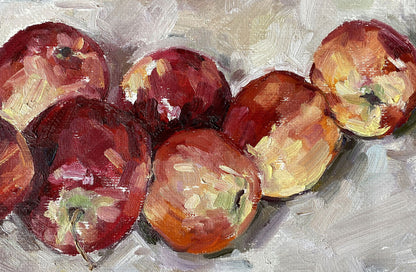 Apples (in the style of Cezanne)