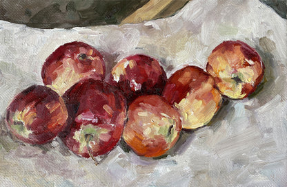 Apples (in the style of Cezanne)