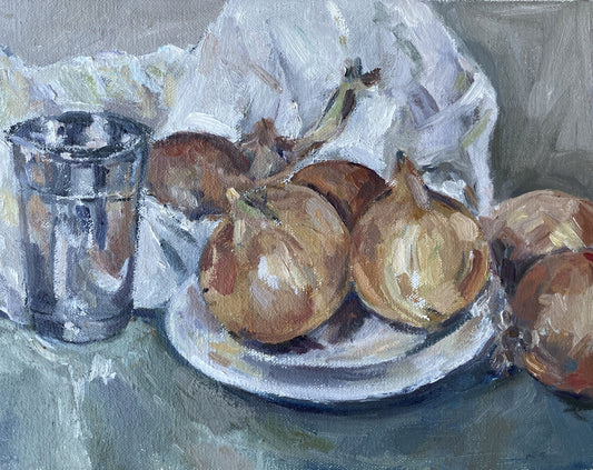 Onions After Cezanne